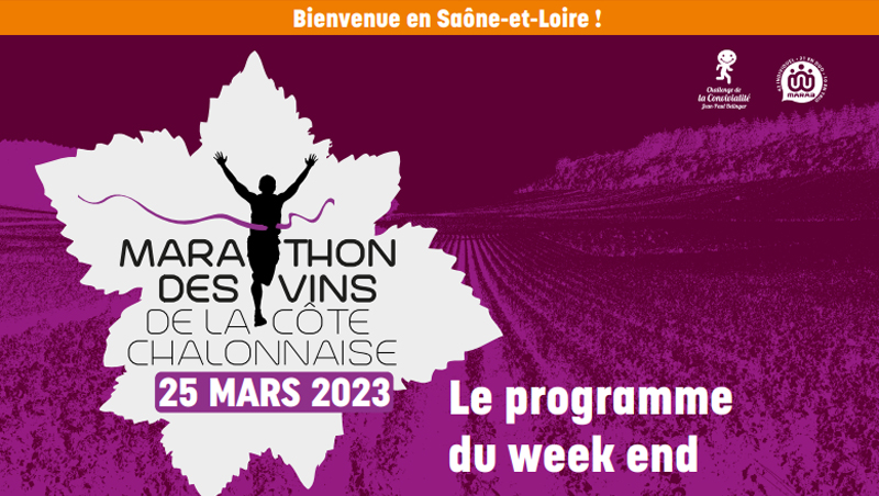 5e édition du Marathon des Vins de la Côte Chalonnaise : du 23 au 26 mars !