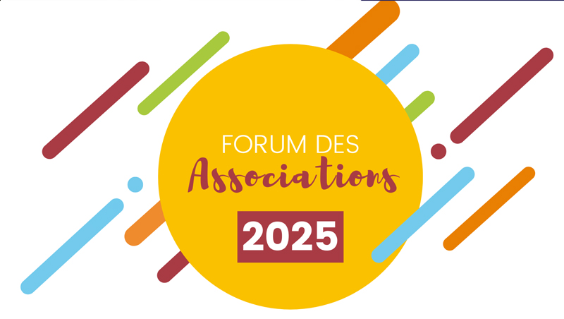 Samedi 30 août de 9h30 à 13h : Forum des associations au gymnase