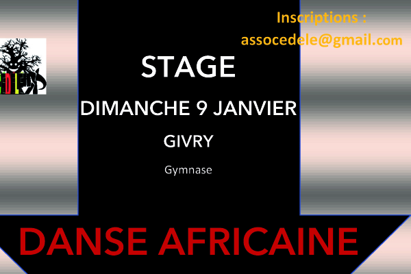 Stage de danse africaine - Association CEDELE