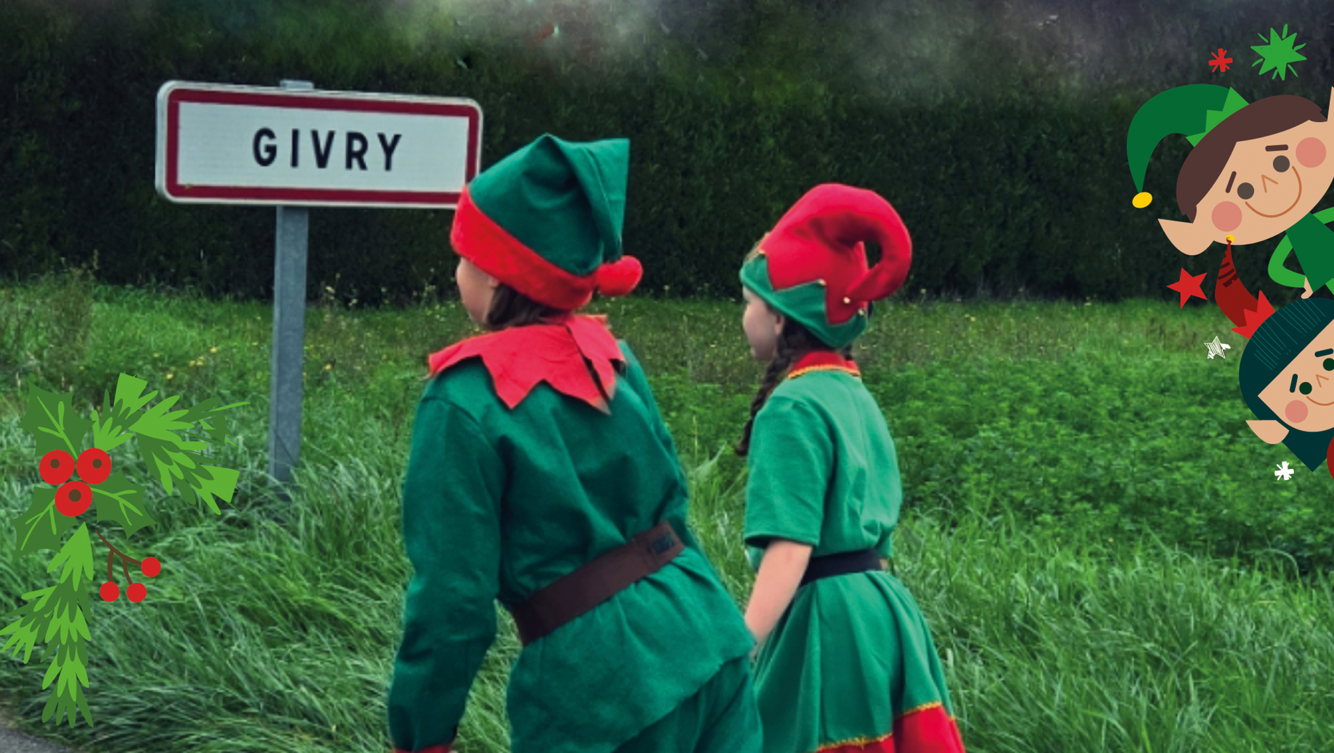 Suivez les aventures des Lutins de Noël à Givry sur Facebook !