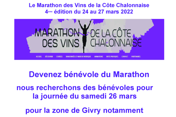 Devenez bénévole du Marathon !