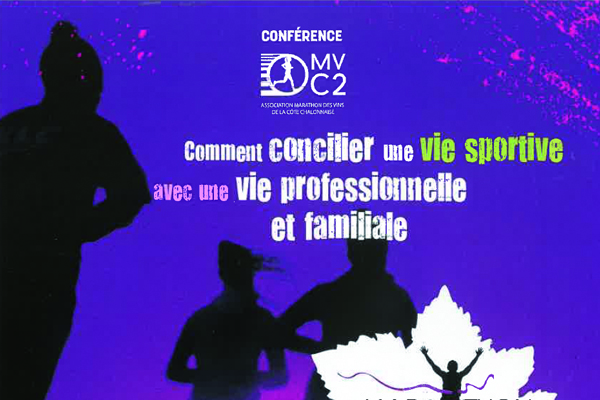 Marathon des vins de la côte chalonnaise - Conférence "Comment concilier une vie sportive avec une vie professionnelle et familiale ?"