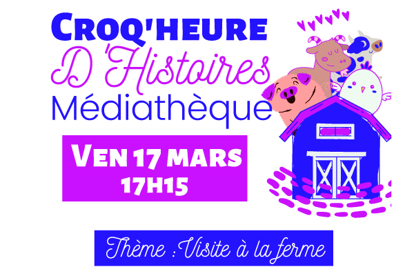 "Croq'heure d'Histoires" à la Médiathèque