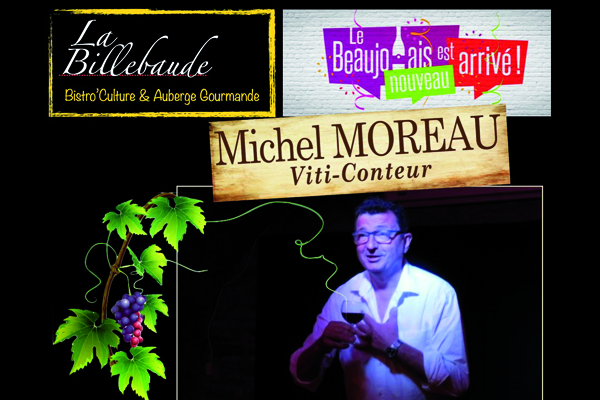 Dîner-conté à la Billebaude - Avec Michel MOREAU !