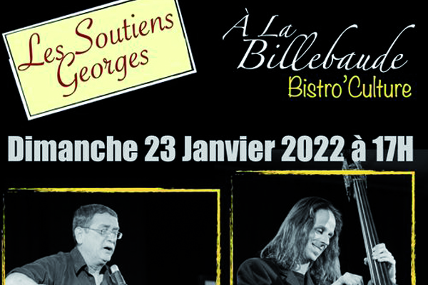 Concert "Les Soutiens Georges" à la Billebaude