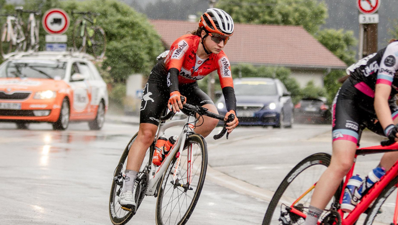 La givrotine Margot POMPANON devient cycliste professionnelle en 2022 !