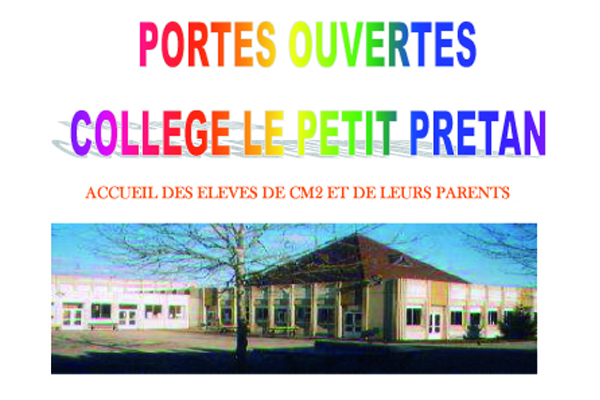 Portes Ouvertes - Collège Le Petit Prétan